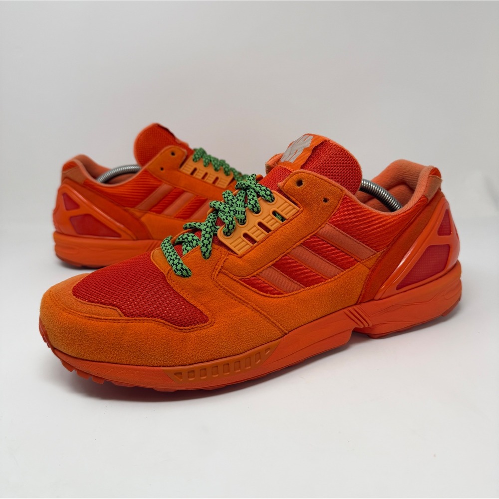 Adidas ZX 8000 Orange Suede Mesh Sneaker 360983 Mens Size 12 2008 undefeated